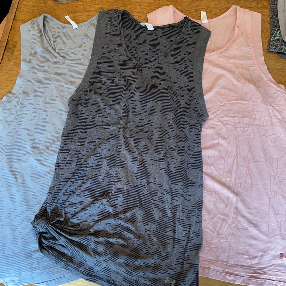 Lot of 3 UA Tank tops / Muscle tops